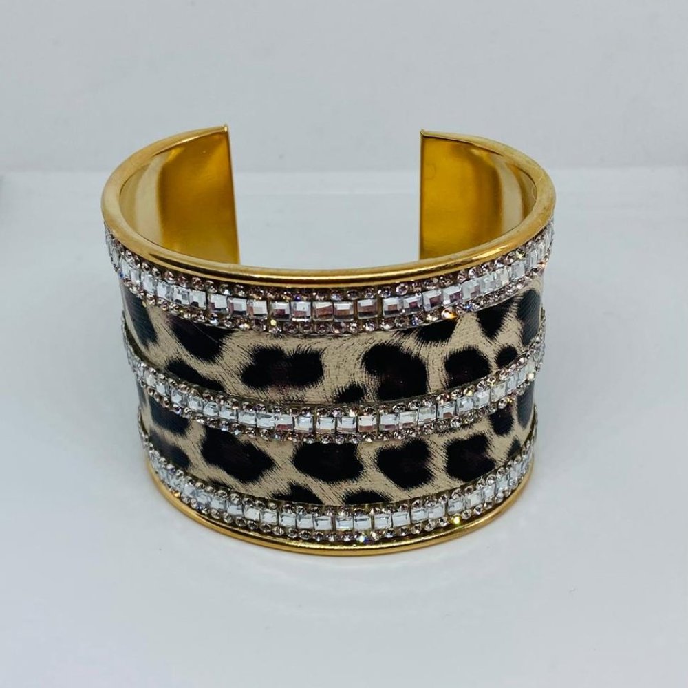 Gorgeous  Animal Print Cuff Bracelet
